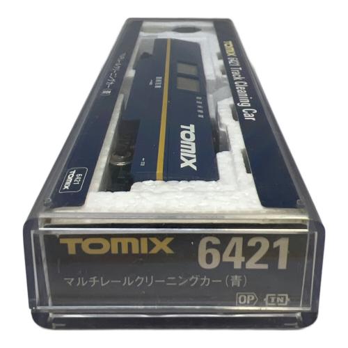 TOMIX (トミックス) マルチレールクリーニングカー 青 Nゲージ 6421