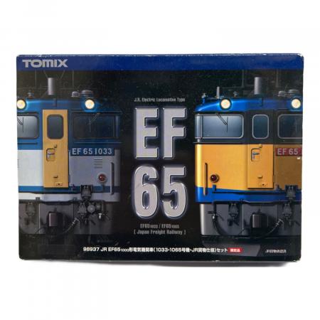 TOMIX　JR　EF65 1000形　電気機関車　〈限定品〉　98937 2両 TOMIX (トミックス) JR EF65 1000形電気機関車 Nゲージ 98937 限定品