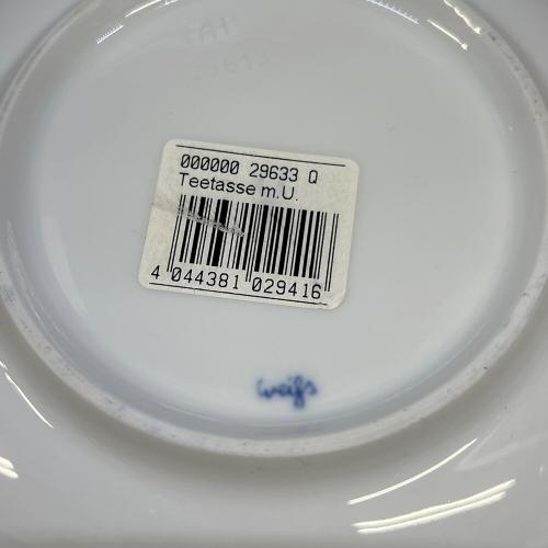 Meissen (マイセン) ティーカップ&ソーサー 波の戯れホワイト