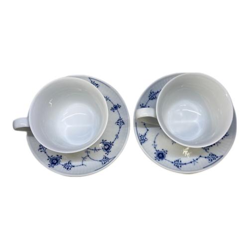 ROYAL COPENHAGEN (ロイヤル・コペンハーゲン) カップ&ソーサー ブルーフルーテッド・プレイン