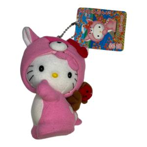 HELLO KITTY (ハローキティ) ヌイグルミ 宮島限定/プリントひび割れ有