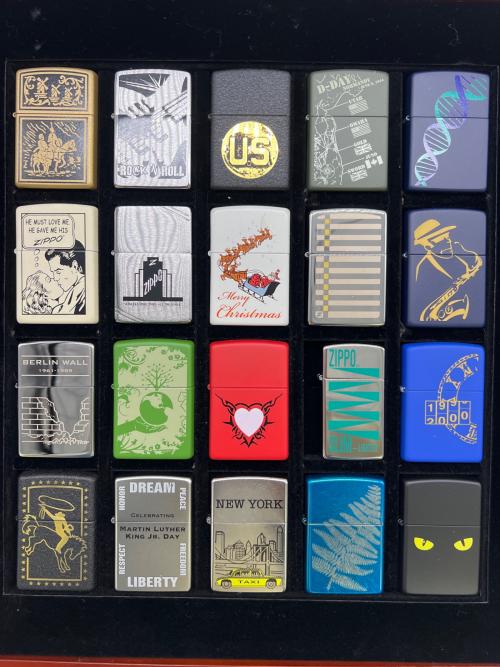 ZIPPO ディアゴスティーニ Zippo COLLECTION 80th Anniversary 本体+冊子120点セット