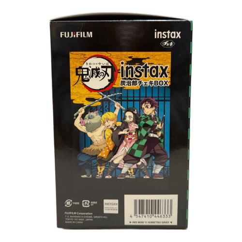 FUJIFILM (フジフィルム) インスタントカメラ instax mini11 鬼滅の刃 炭治郎チェキBOX