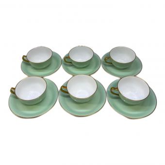 大倉陶園 (オオクラトウエン) カップ&ソーサー 色蒔き