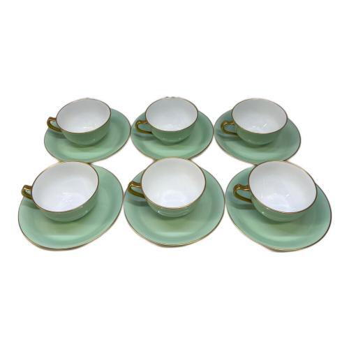 大倉陶園 (オオクラトウエン) カップ&ソーサー 色蒔き