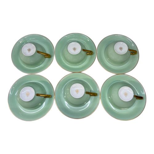 大倉陶園 (オオクラトウエン) カップ&ソーサー 色蒔き