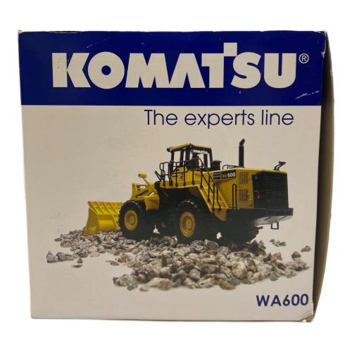 KOMATSU (コマツ) 1/50 ホイールローダー ダイキャストカー WA600