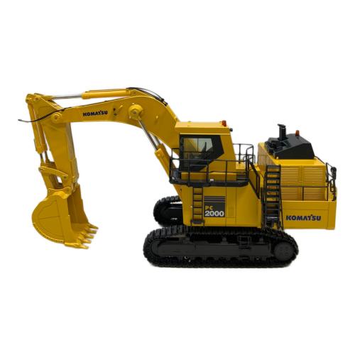 KOMATSU (コマツ) 1/50 バックホーショベル ダイキャストカー PC2000-8 破損パーツ有り