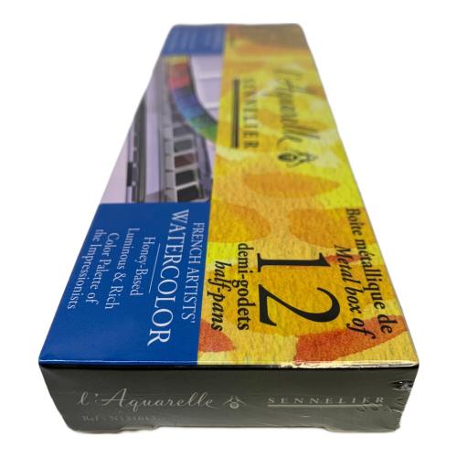 Sennelier (セヌリエ) 透明水彩絵具　12色セット