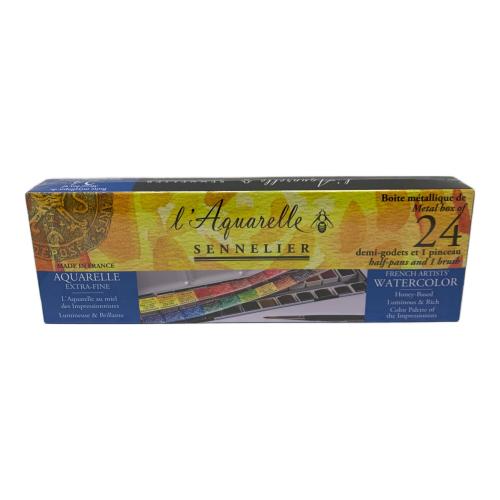 Sennelier (セヌリエ) 透明水彩絵具 24色セット