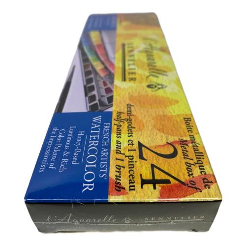 Sennelier (セヌリエ) 透明水彩絵具 24色セット