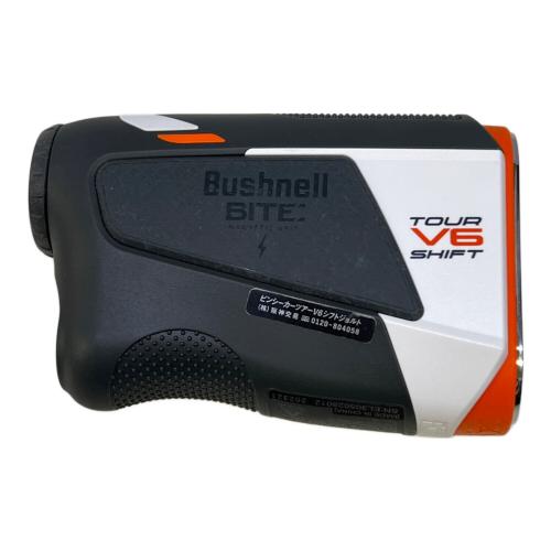 Bushnell (ブッシュネル) レーザー距離計 TOUR V6 SHIFT ケース付き ホワイト×オレンジ