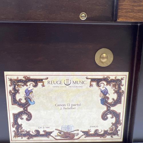 REUGE MUSIC (リュージュミュージック) オルゴール Canon(3part) 144弁
