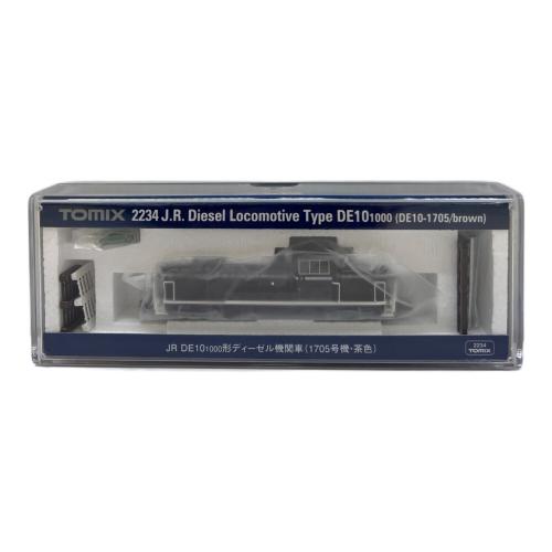 TOMIX (トミックス) JR DE10-1000形 ディーゼル機関車 Nゲージ 2234 茶色