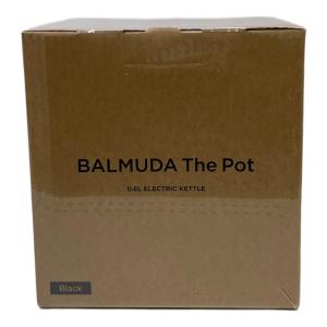 BALMUDA (バルミューダ) 電気ケトル KPT01JP-BK