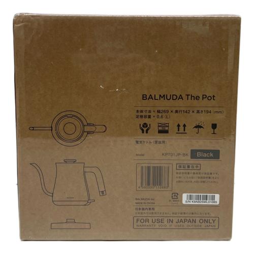 BALMUDA (バルミューダ) 電気ケトル KPT01JP-BK