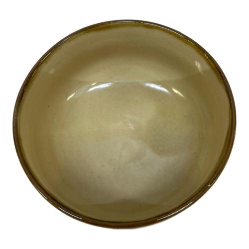 壷屋焼 (ツボヤヤキ) 赤絵茶碗