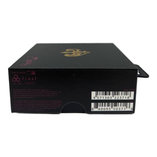 774inc.×final 完全ワイヤレスイヤホン 第2弾 COTSUBU for ASMR Patra Edition -BLACK Ver.- 周防パトラ