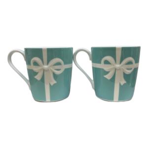 TIFFANY & Co. (ティファニー アンド コー) マグカップ ブルーリボン