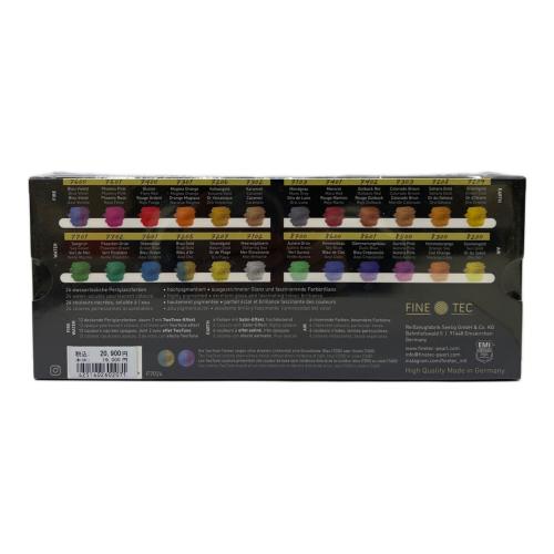 FINETEC (ファインテック) 水彩絵具 24色 パーセントカラー