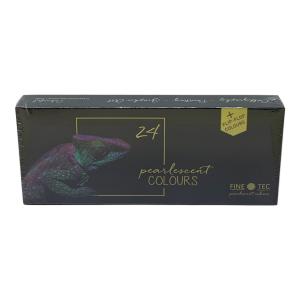 FINETEC (ファインテック) 水彩絵具 24色 プレミアムパールセントカラー