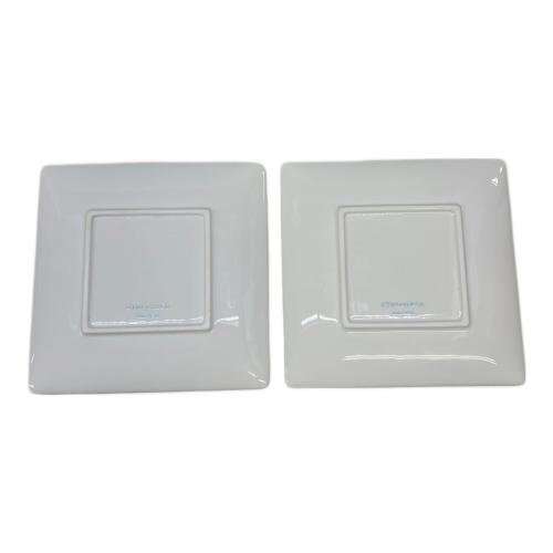 TIFFANY & Co. (ティファニー アンド コー) スクエアプレート ブルーリボン