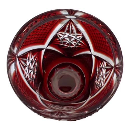 薩摩切子 盃 ※欠け有