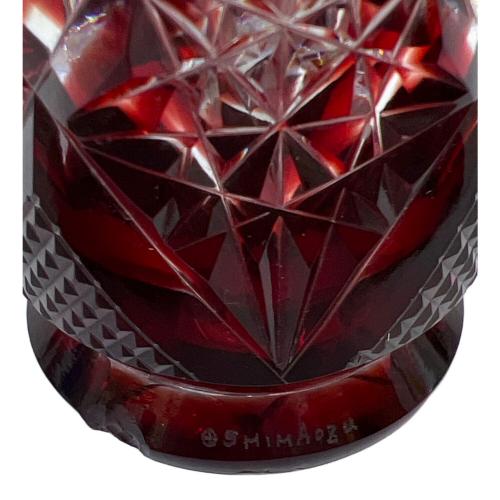 薩摩切子 盃 ※欠け有