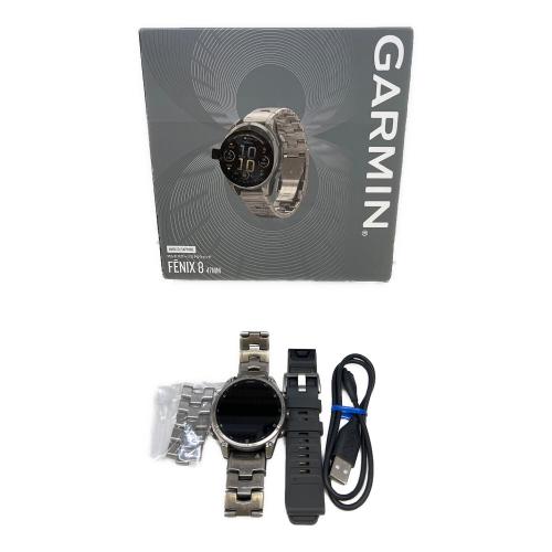 GARMIN (ガーミン) スマートウォッチ fenix 8 Sapphire AMOLED 47mm