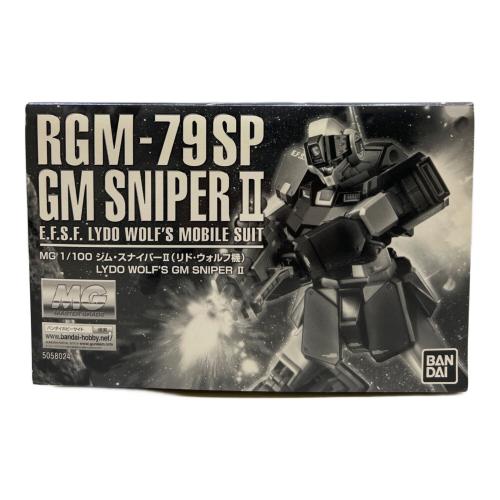 BANDAI (バンダイ) MG RGM-79SP ジム・スナイパーII リド・ウォルフ機 ガンプラ エース・パイロットログ[U.C.編] プレミアムバンダイ限定