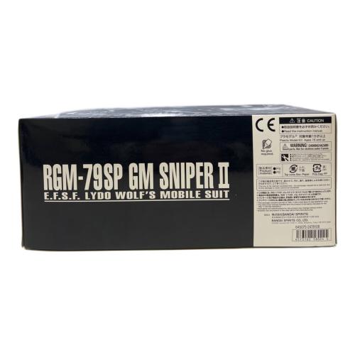 BANDAI (バンダイ) MG RGM-79SP ジム・スナイパーII リド・ウォルフ機 ガンプラ エース・パイロットログ[U.C.編] プレミアムバンダイ限定