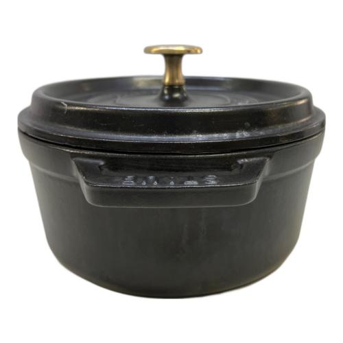 Staub (ストウブ) 鍋 18cm ブラック ピコ・ココット