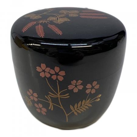 翠峰 (スイホウ) 中棗 四季草花蒔絵｜トレファクONLINE