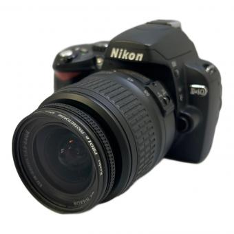 Nikon (ニコン) デジタル一眼レフカメラ D40 DX AF-S18-55mm f/3.5-5.6GII ED