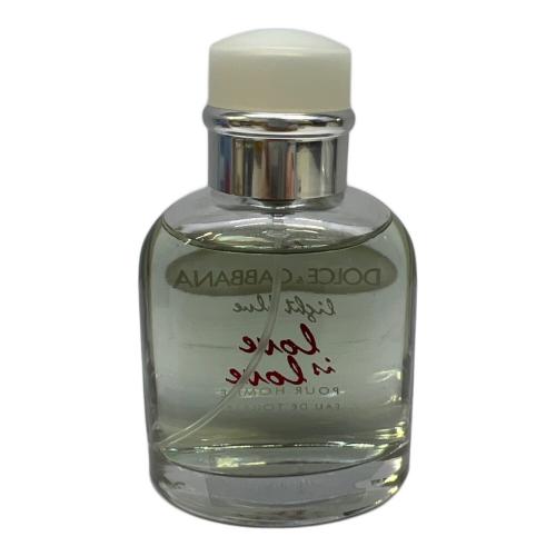 DOLCE & GABBANA (ドルチェ＆ガッバーナ) オードトワレ 75ml 残量80%-99% ラブイズラブプールオム