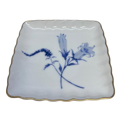 深川製磁 (フカガワセイジ) 和菓子皿 ROYAL BLUE