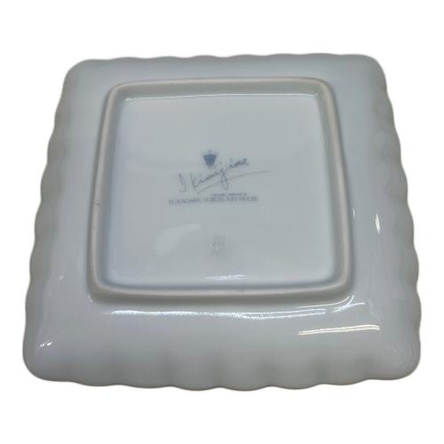 深川製磁 (フカガワセイジ) 和菓子皿 ROYAL BLUE