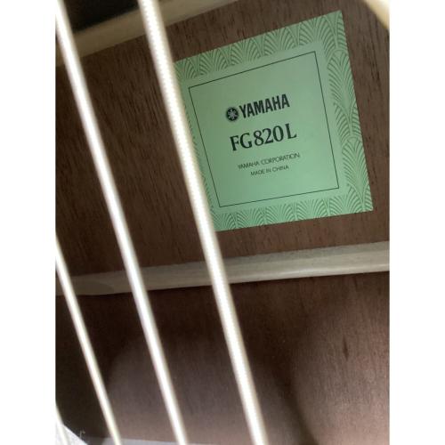YAMAHA (ヤマハ) アコースティックギター FG820L レフティ