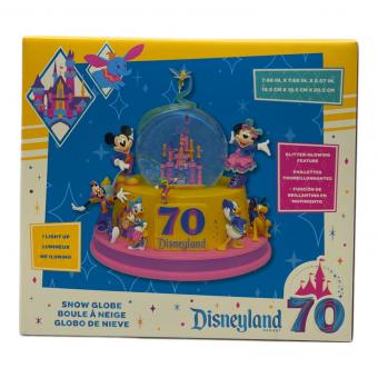 DISNEY (ディズニ) スノードーム ディズニーグッズ カルフォルニアディズニー70周年 ミッキーフレンズ