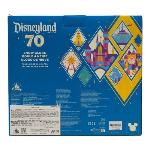 DISNEY (ディズニ) スノードーム ディズニーグッズ カルフォルニアディズニー70周年 ミッキーフレンズ
