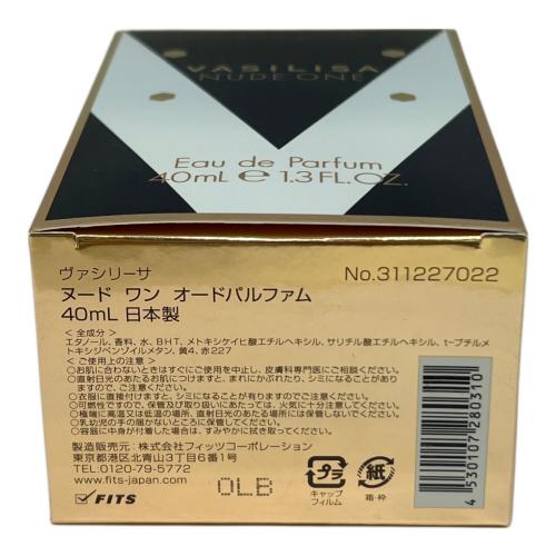 VASILISA オードパルファム 40ml 残量80%-99% ヌード ワン