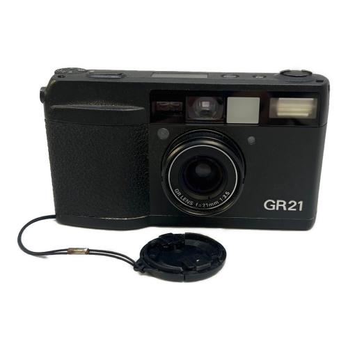 RICOH (リコー) フィルムカメラ GR21 ※通電確認のみ、ジャンク品として