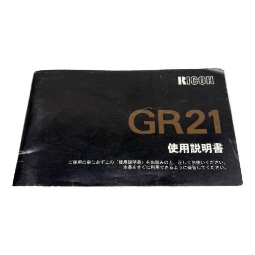 RICOH (リコー) フィルムカメラ GR21 ※通電確認のみ、ジャンク品として