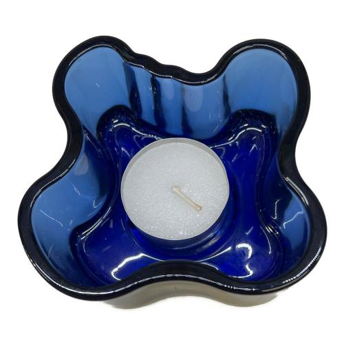 iittala (イッタラ) キャンドルホルダー ウルトラマリンブルー Aalto