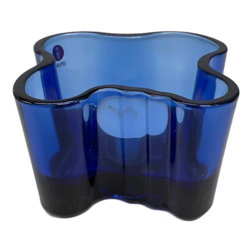 iittala (イッタラ) キャンドルホルダー ウルトラマリンブルー Aalto
