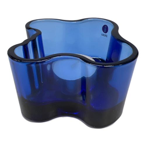 iittala (イッタラ) キャンドルホルダー ウルトラマリンブルー Aalto