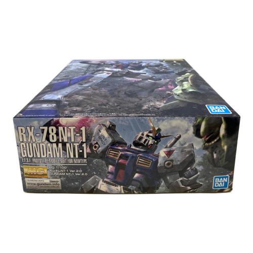 BANDAI (バンダイ) 1/100 MG RX-78NT-1 ガンダムNT-1 Ver.2.0 ガンプラ 機動戦士ガンダム0080 ポケットの中の戦争 箱傷み有