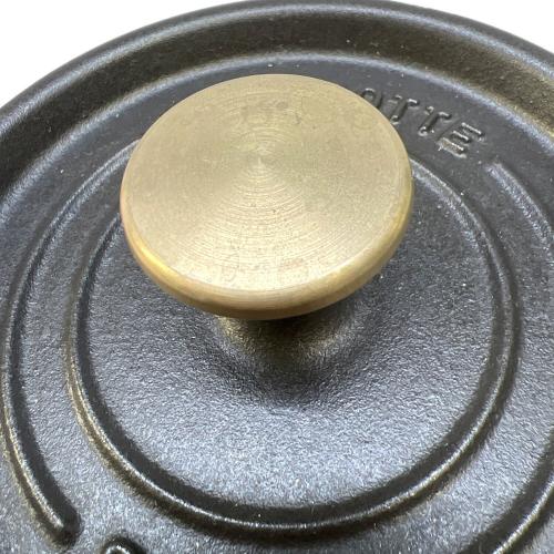 Staub (ストウブ) 両手鍋 16cm ブラック ピコ・ココット・ラウンド