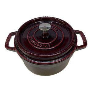 Staub (ストウブ) 両手鍋 20cm レッド