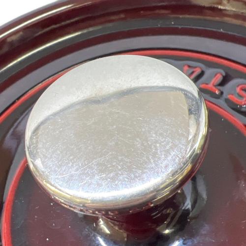 Staub (ストウブ) 両手鍋 20cm レッド